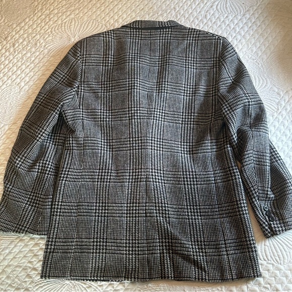 Vintage Kuppenheimer Wool Blazer | Oversized Plaid Boyfriend Fit | M/L 🇺🇸 - Picture 9 of 9